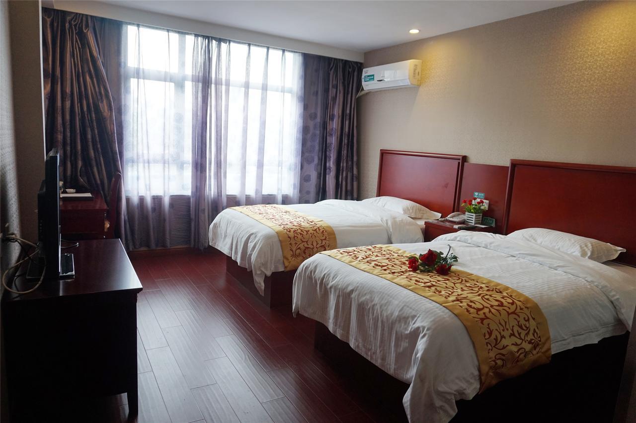GreenTree Inn Tianjin Binshui Avenue Cancer Hospital Express Hotel Bagian luar foto