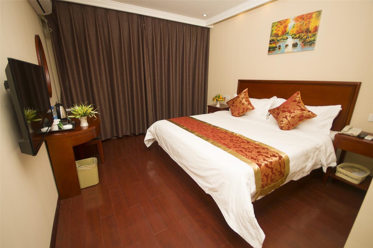 GreenTree Inn Tianjin Binshui Avenue Cancer Hospital Express Hotel Bagian luar foto