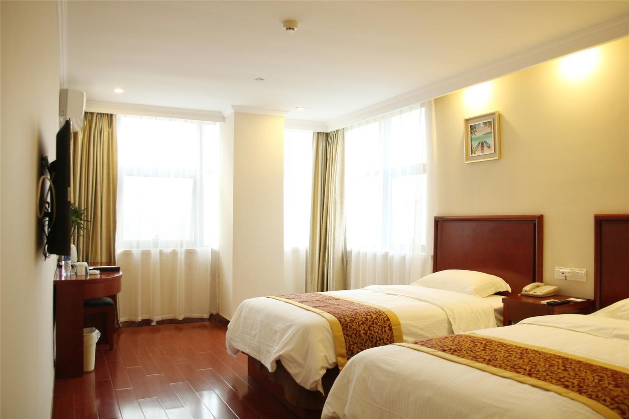 GreenTree Inn Tianjin Binshui Avenue Cancer Hospital Express Hotel Bagian luar foto