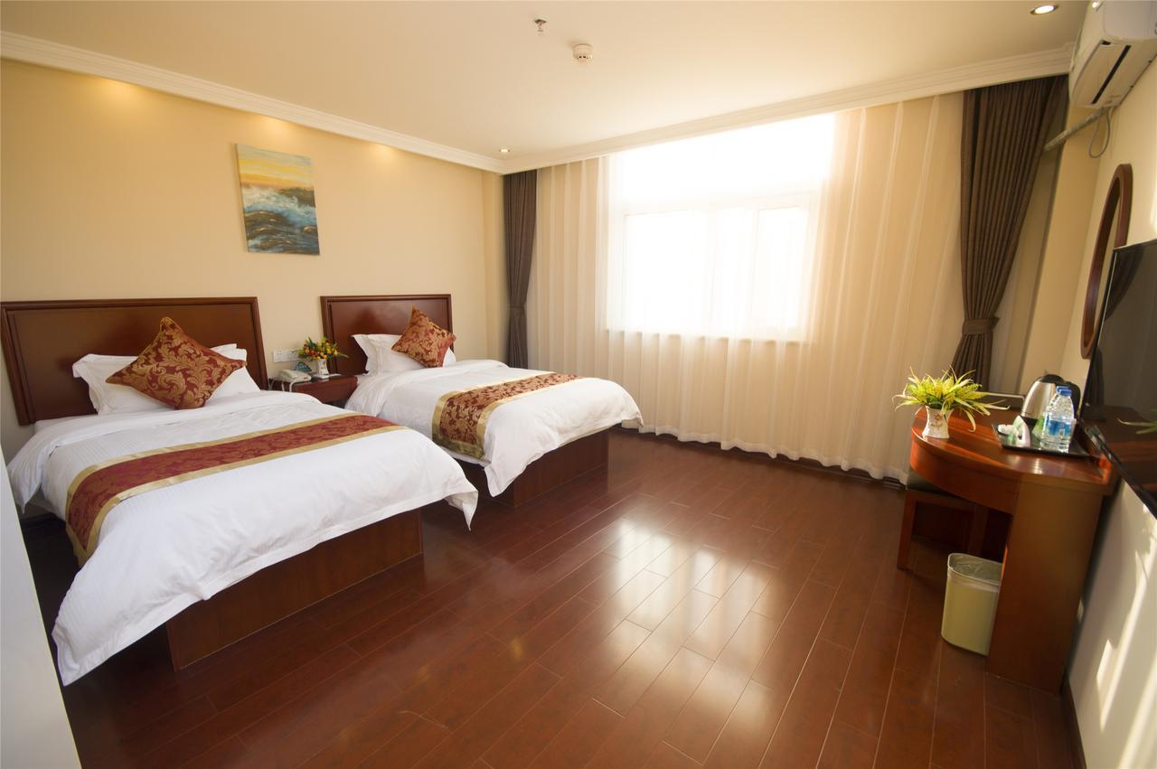 GreenTree Inn Tianjin Binshui Avenue Cancer Hospital Express Hotel Bagian luar foto